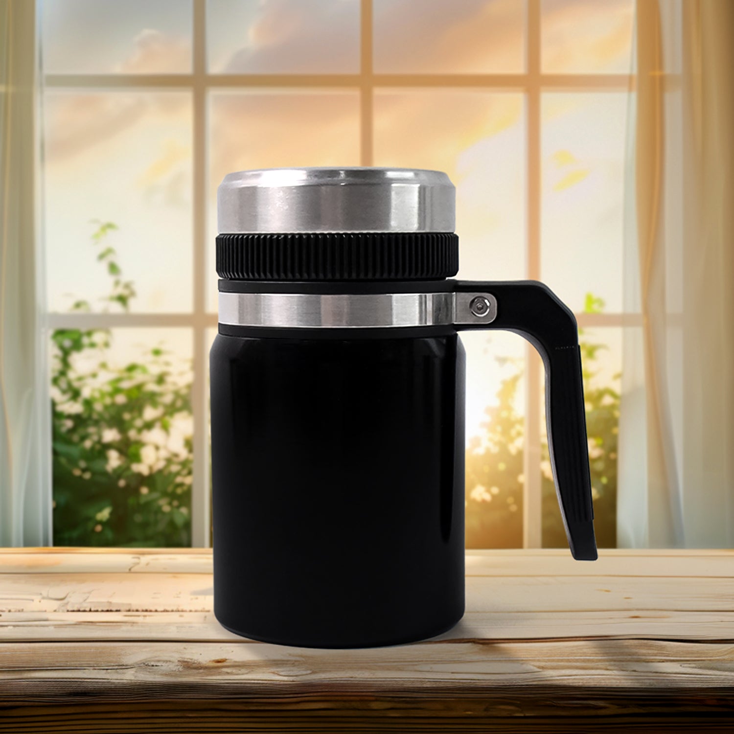 Stainless Steel Vacuum Cofee Cup With Non Slip Scalding (600ml Approx) Stainless Steel Vacuum Cofee Cup With Non Slip Scalding (600ml Approx)
